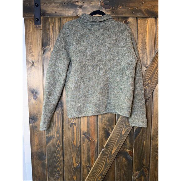 VTG Chessy Lewis Wool Button Front Cardigan Shawl Sweater - Picture 2 of 6